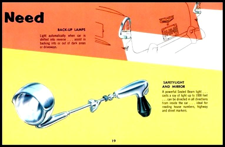 1955 Chevrolet Accessories Booklet Page 5